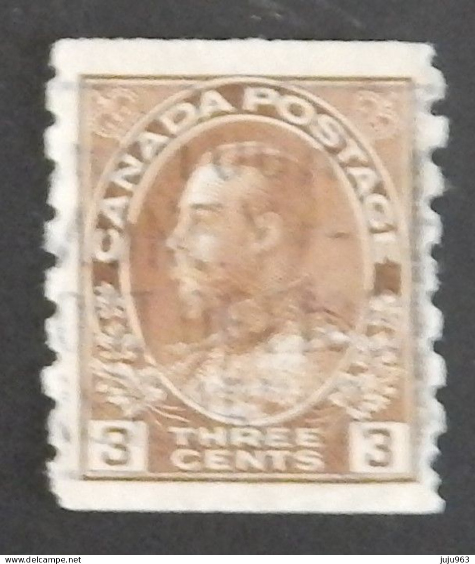 CANADA YT 110aB OBLITÉRÉ "GEORGE V" ANNÉES 1918/1925 - Used Stamps