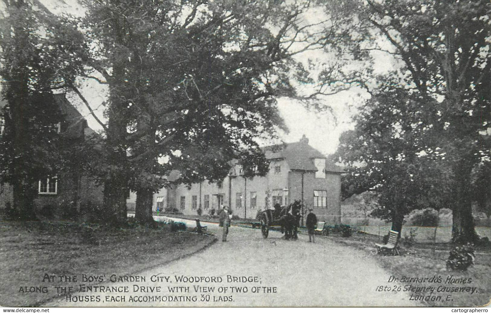 England Woodford Bridge At The Boy's Garden City - London Suburbs