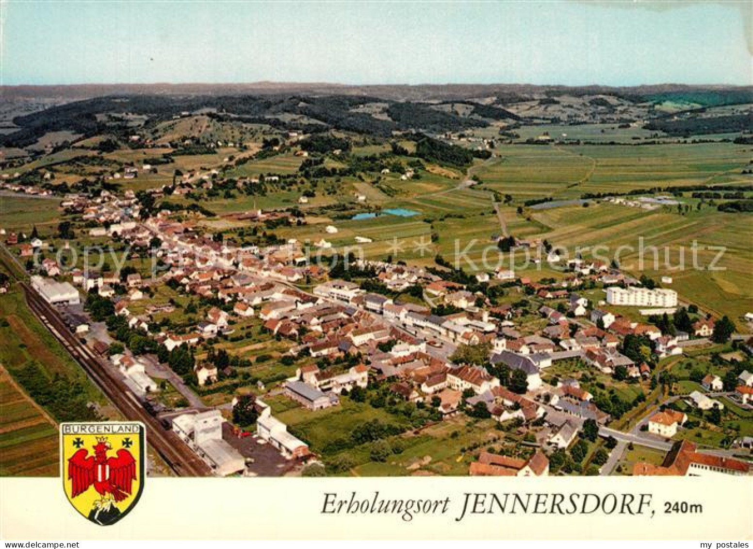 73587153 Jennersdorf Fliegeraufnahme Jennersdorf - Autres & Non Classés