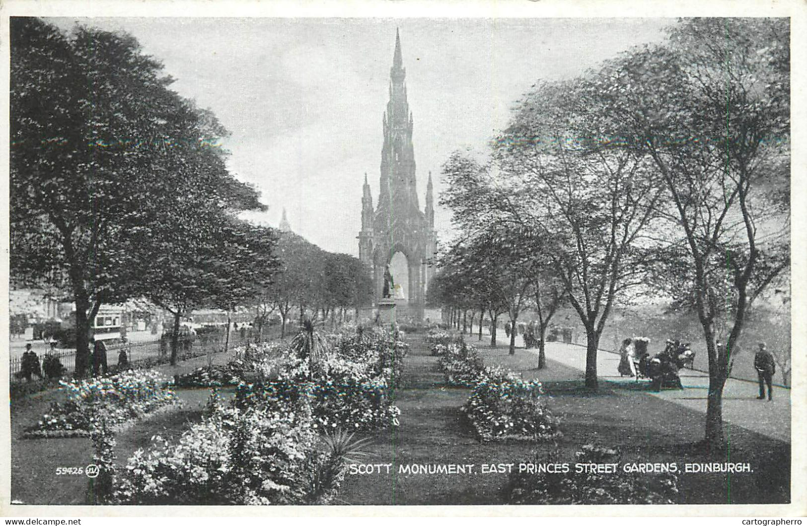 Scotland Edinburgh Scott Monument East Princes Street Gardens - Midlothian/ Edinburgh