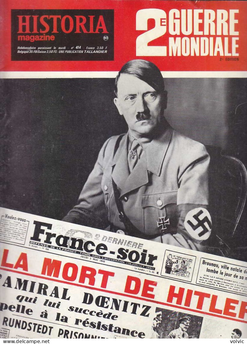 Magazine Historia N° 414 - Sommaire N° 93 - La Mort De Hitler - 1900 - 1949