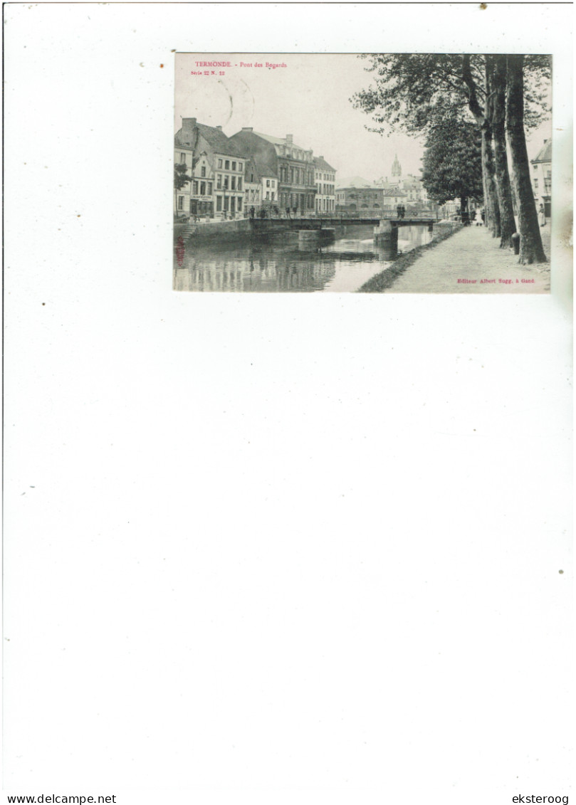 Termonde - Pont Sur  Bogaerts - Dendermonde