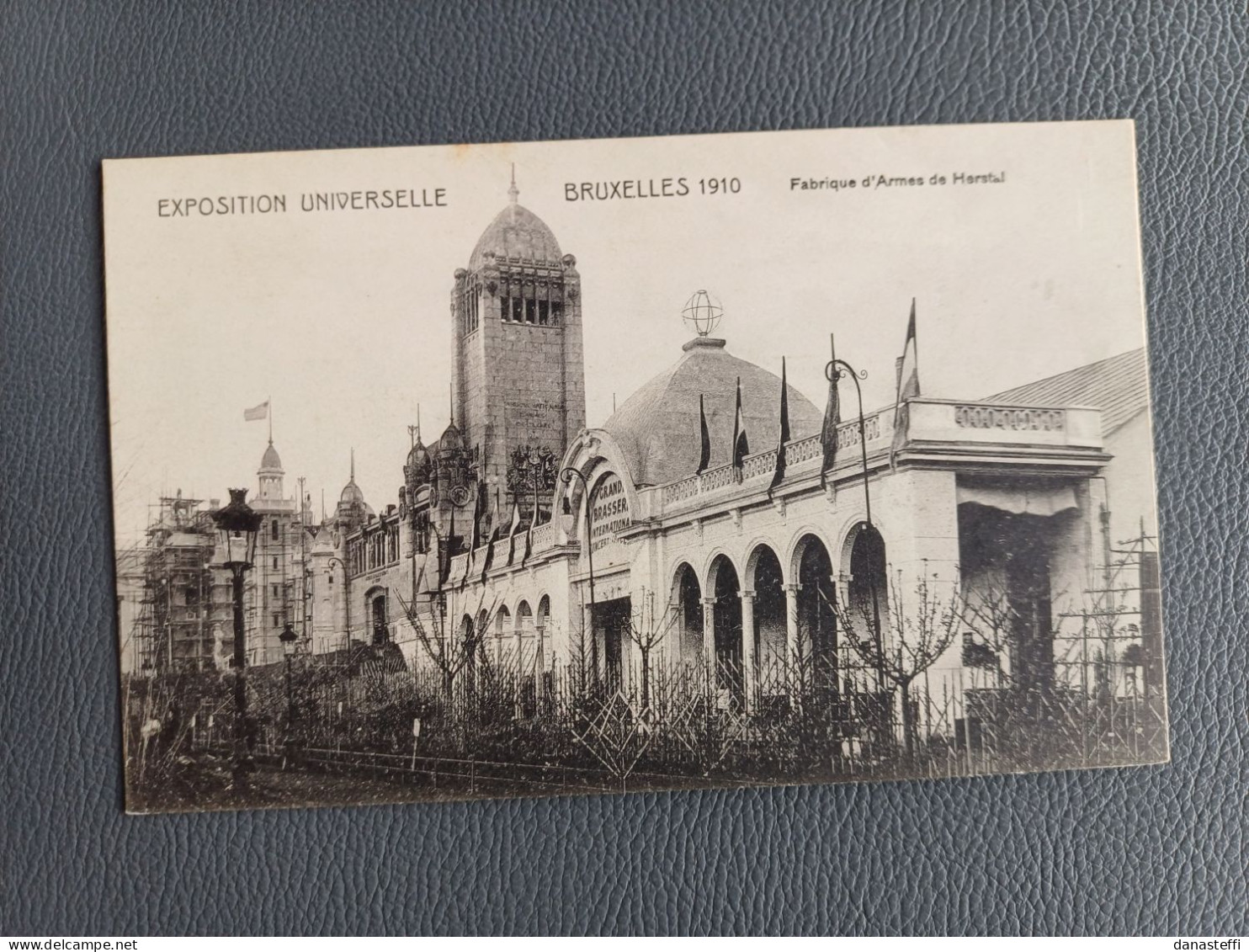 EXPOSITION DE BRUXELLES 1910     FABRIQUE DéARMES DE HERSTAL - Wereldtentoonstellingen