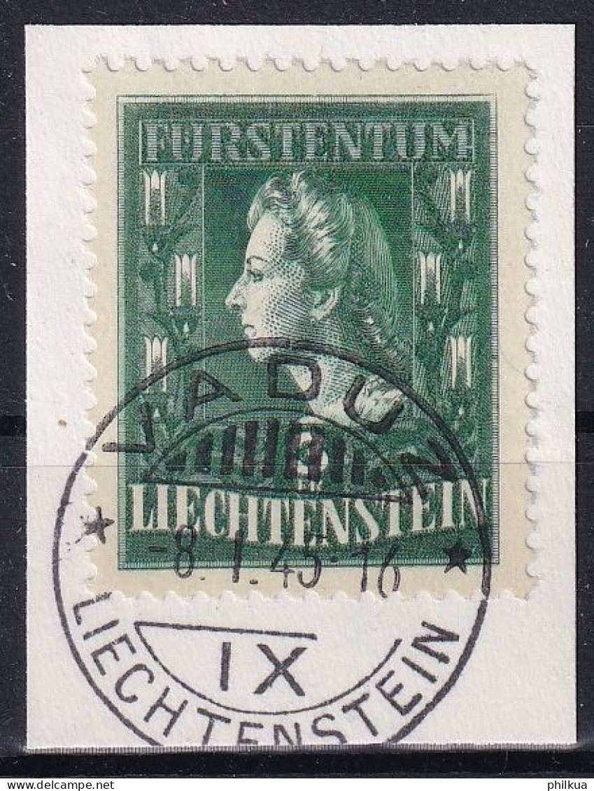 MiNr. 239 Liechtenstein 1944, 22. Dez. Freimarken: Fürstenpaar - Fürstin Gina (1921-1989) Sauber Gestempelt - Usati