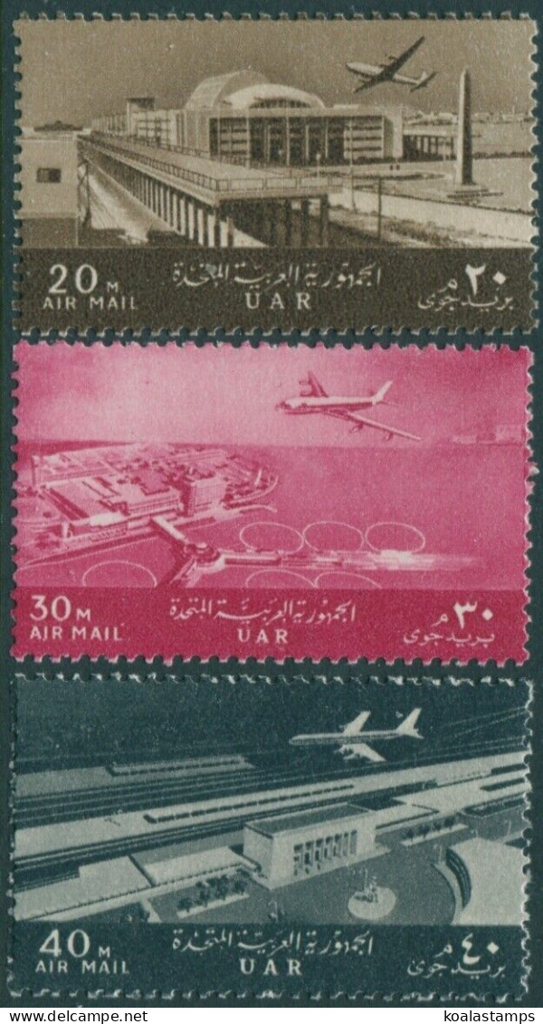 Egypt 1963 SG741-743 Airmails Set MNH - Andere & Zonder Classificatie