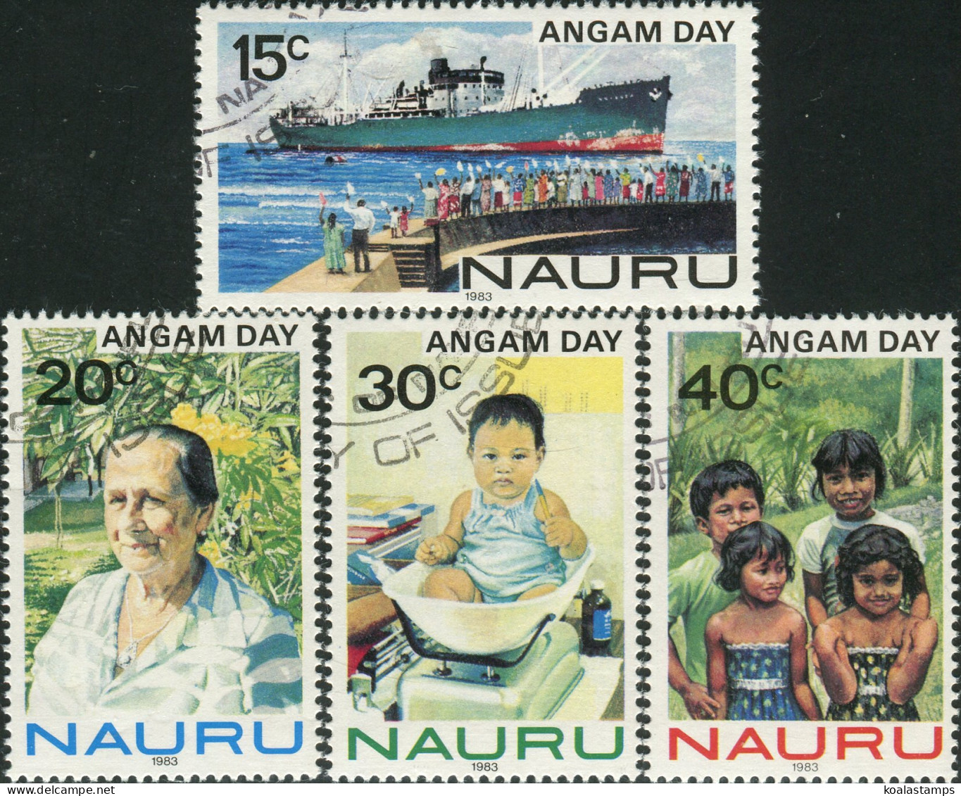 Nauru 1983 SG288-291 Angam Day Set FU - Nauru