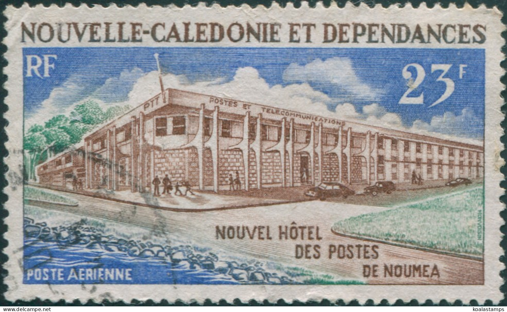 New Caledonia 1972 SG508 23f Post Office FU - Other & Unclassified