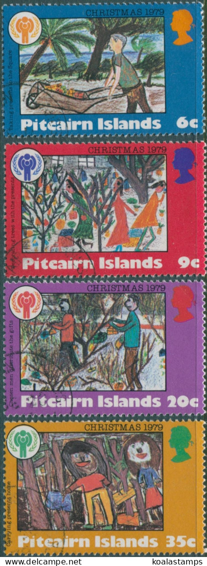 Pitcairn Islands 1979 SG200-203 Christmas Set FU - Islas De Pitcairn