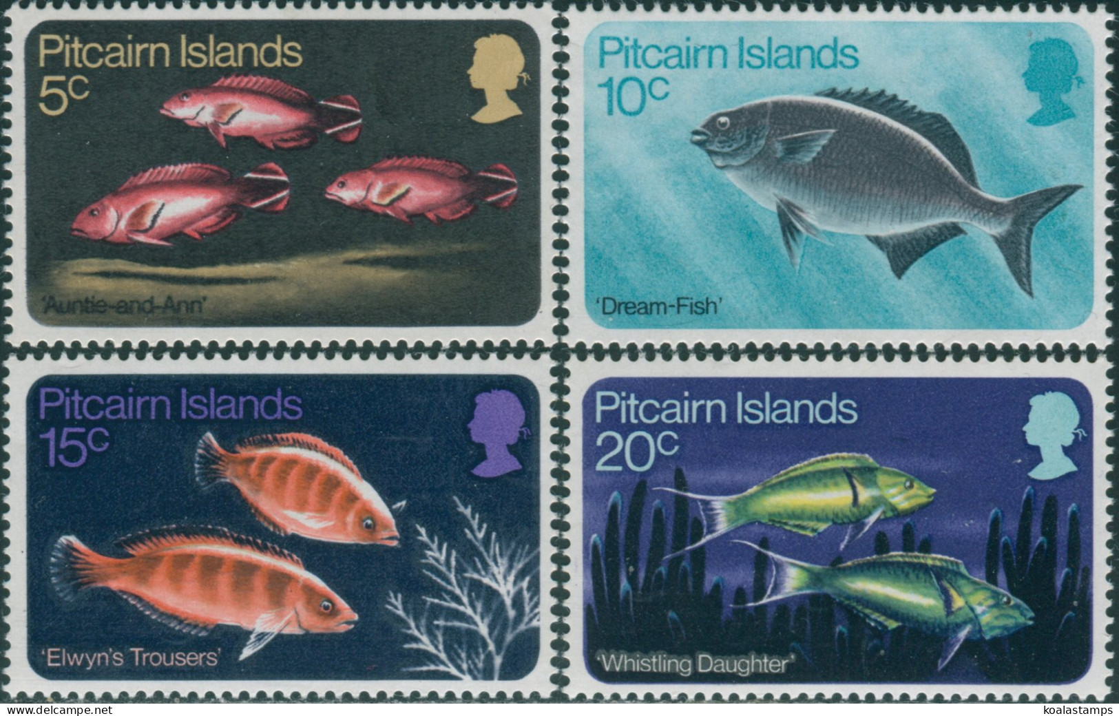 Pitcairn Islands 1970 SG111-114 Fish Set MNH - Pitcairninsel