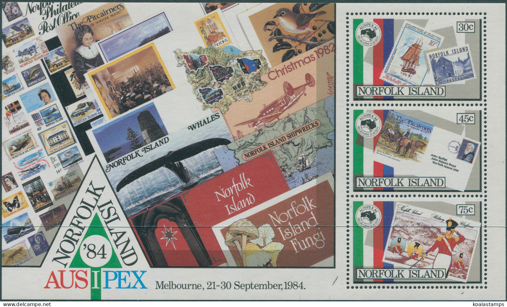 Norfolk Island 1984 SG346 Ausipex MS MNH - Norfolk Island