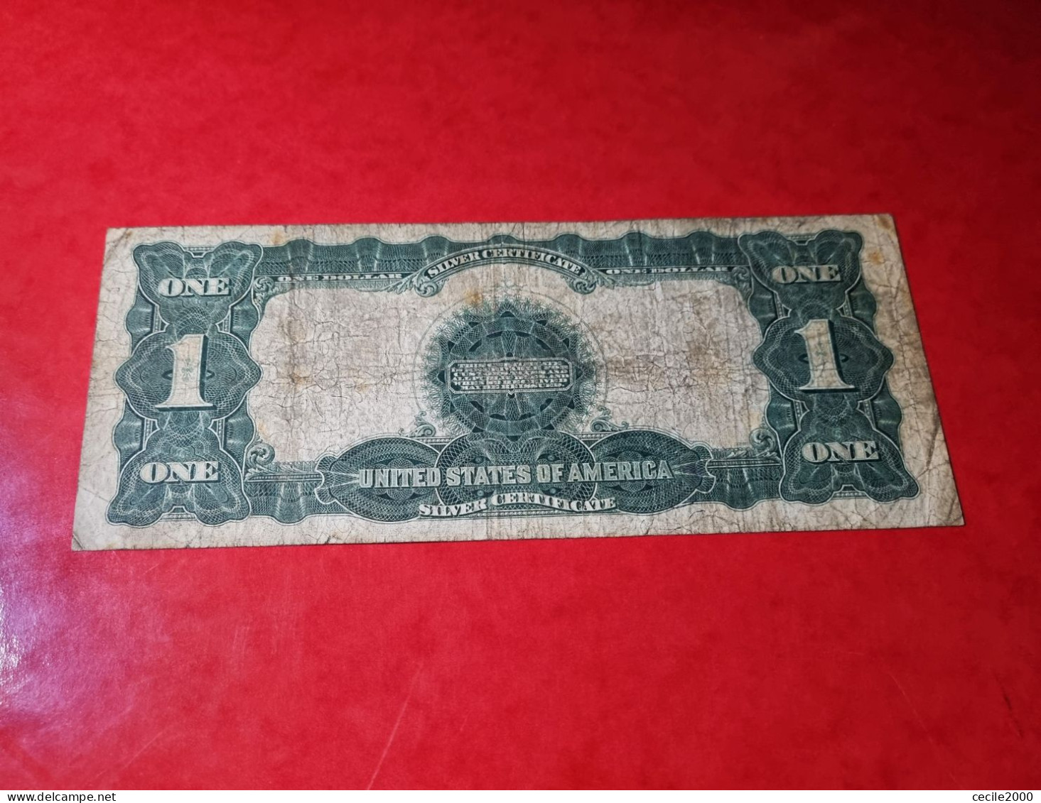 1899 USA $1 DOLLAR *BLACK EAGLE* UNITED STATES BANKNOTE F/VF BILLETE ESTADOS UNIDOS COMPRAS MULTIPLES CONSULTAR - Certificats D'Argent (1878-1923)