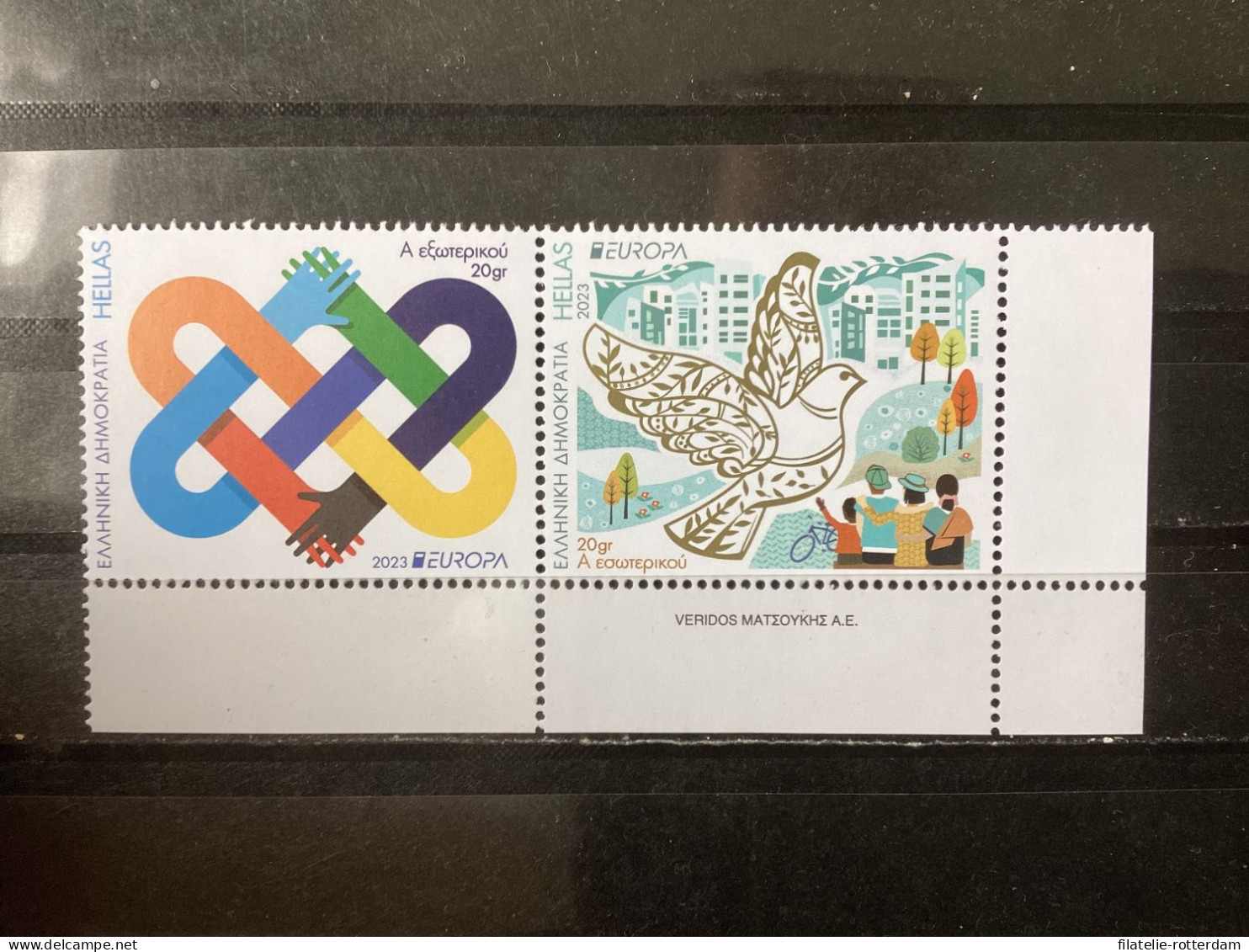 Greece / Griekenland - Postfris / MNH - Complete Set Europa, Peace 2023 - Unused Stamps