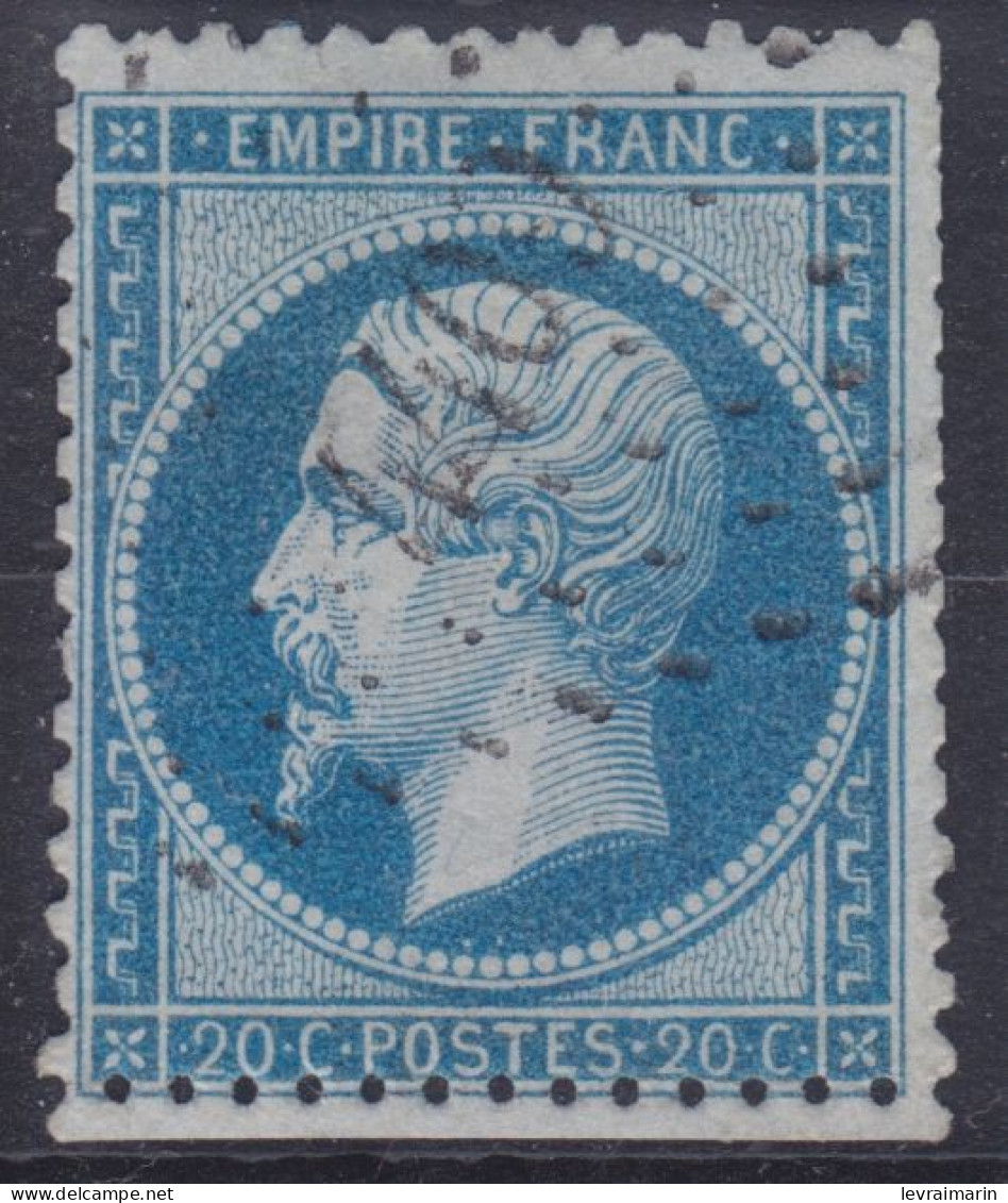 N°22 Oblitéré PC Des GC 4409 De La Ménitre (47), Indicece 16, Un Clair Sinon 1er Choix Et RRRR - 1862 Napoléon III