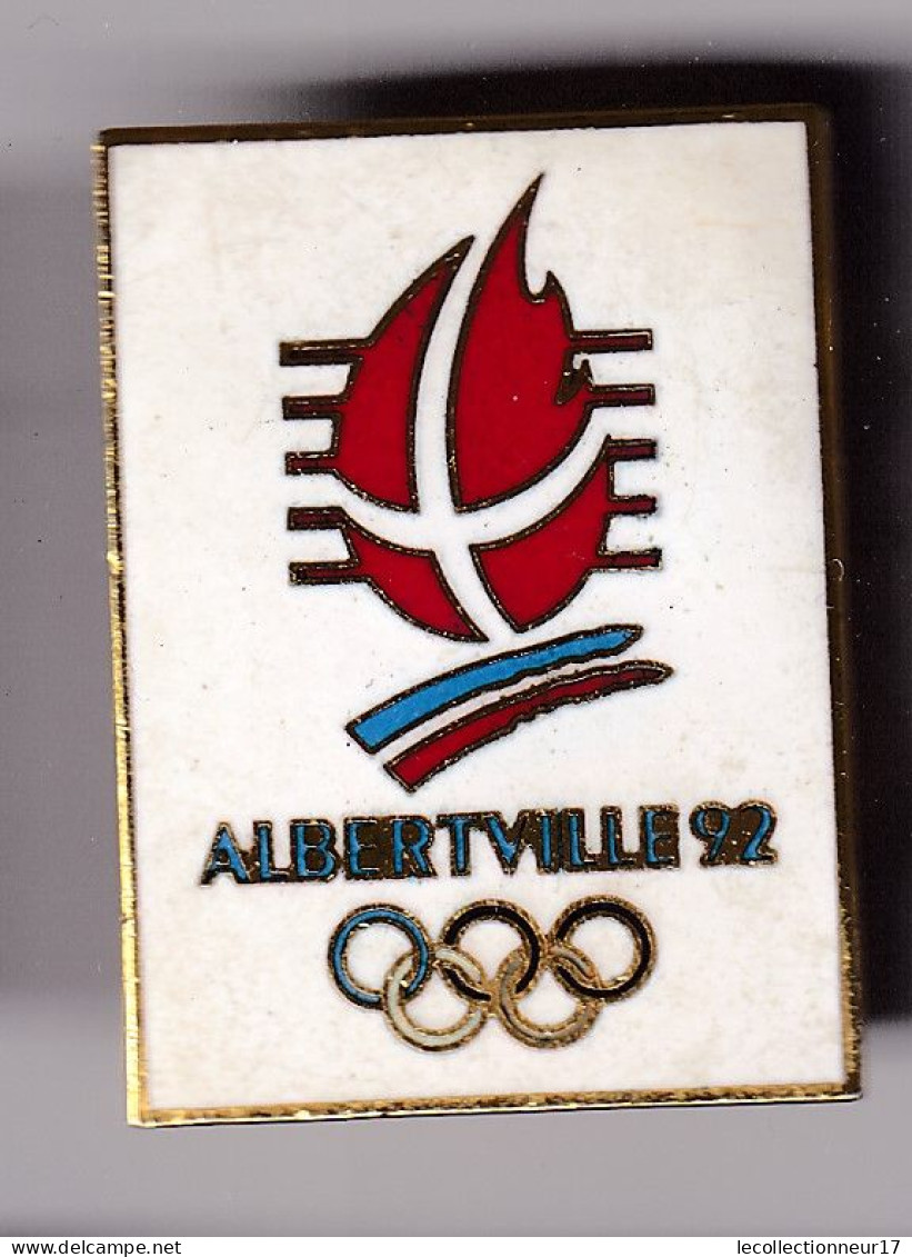 Pin's JO Albertville 92 AGF Réf 8426 - Olympische Spiele