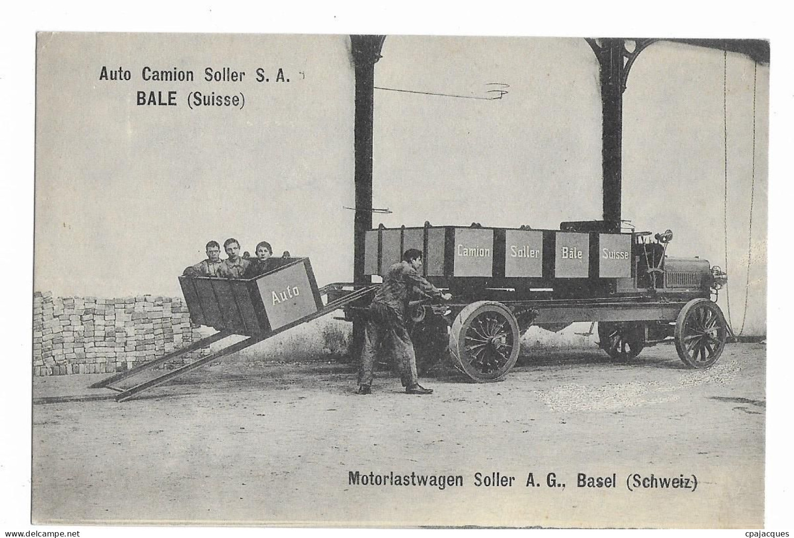 BALE : AUTO CAMION SOLLER . - Bâle