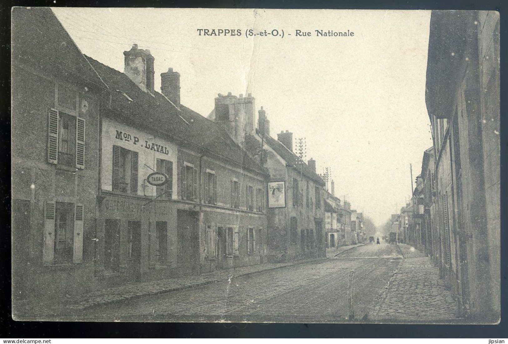 Cpa Du 78 Trappes -- Rue Nationale     STEP179 - Trappes