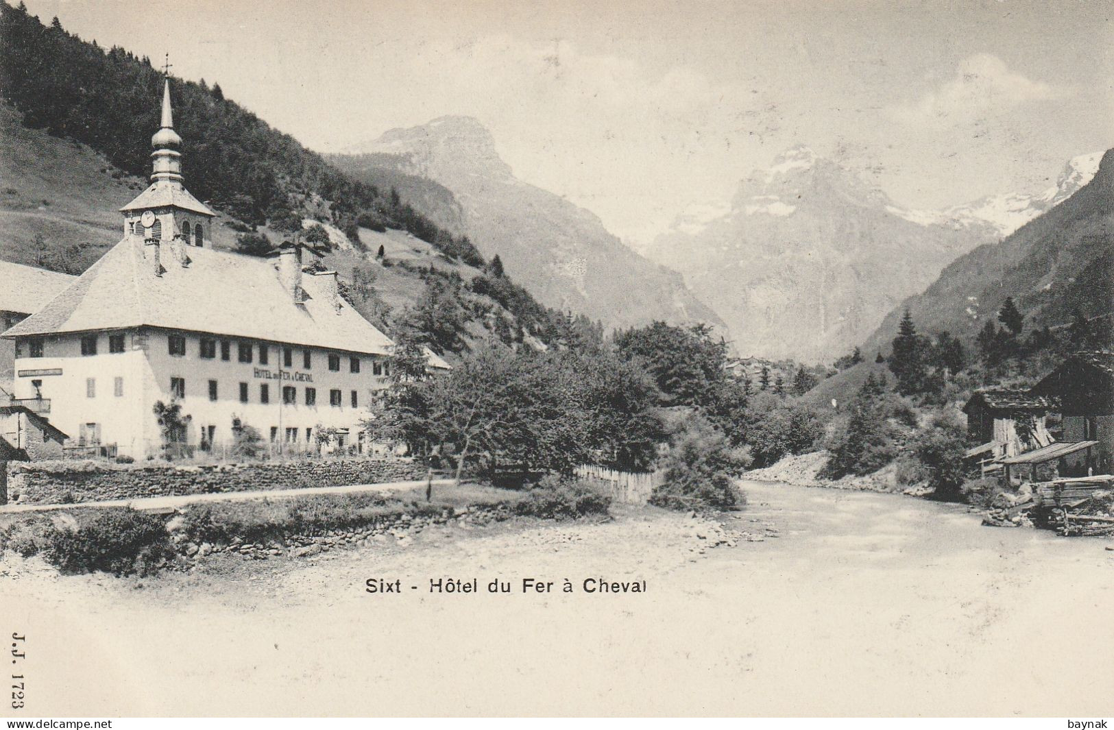 FR3016  --  SIXT  --  HOTEL DU FER A CHEVAL - Sixt-Fer-à-Cheval