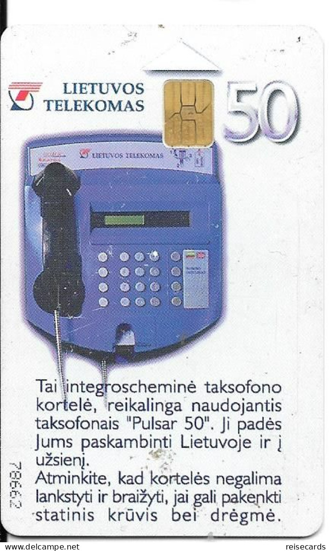 Lithuania: Lietuvos Telekomas - Takas, Pasaulis Is Arti - Lituania