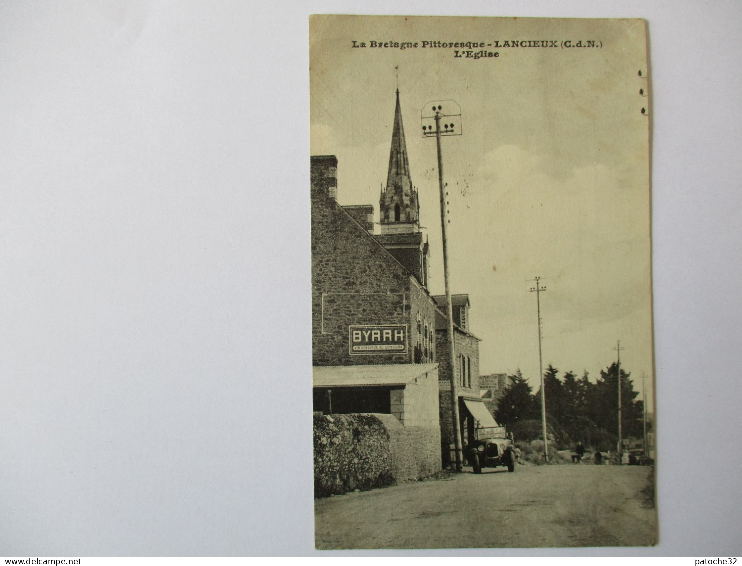 Cpa...la Bretagne Pittoresque...Lancieux...(C.du.N.)...l'église...1931... - Lancieux