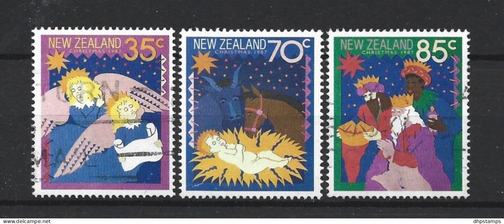 New Zealand 1987 Christmas Y.T. 967/969 (0) - Oblitérés