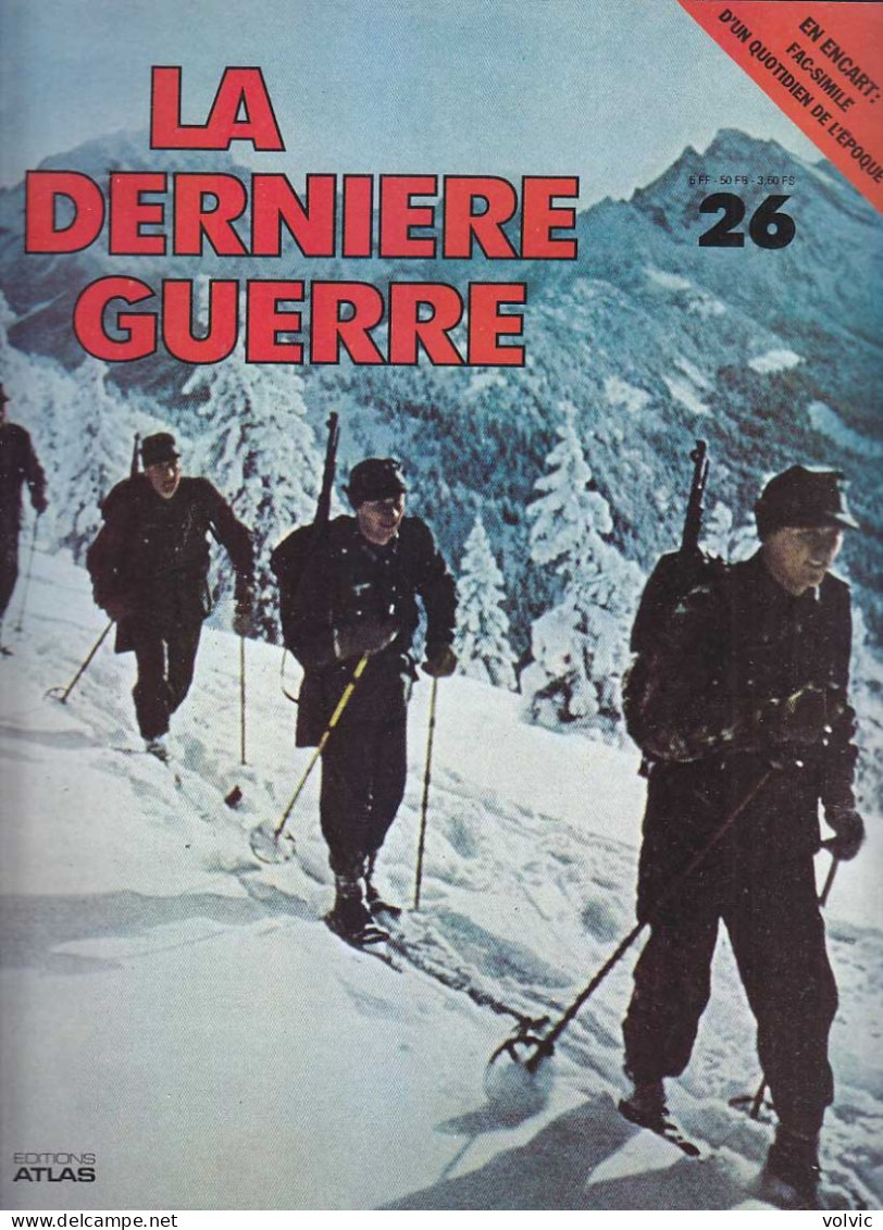 La Derniere Guerre - Editions Atlas - N° 26 - 1900 - 1949
