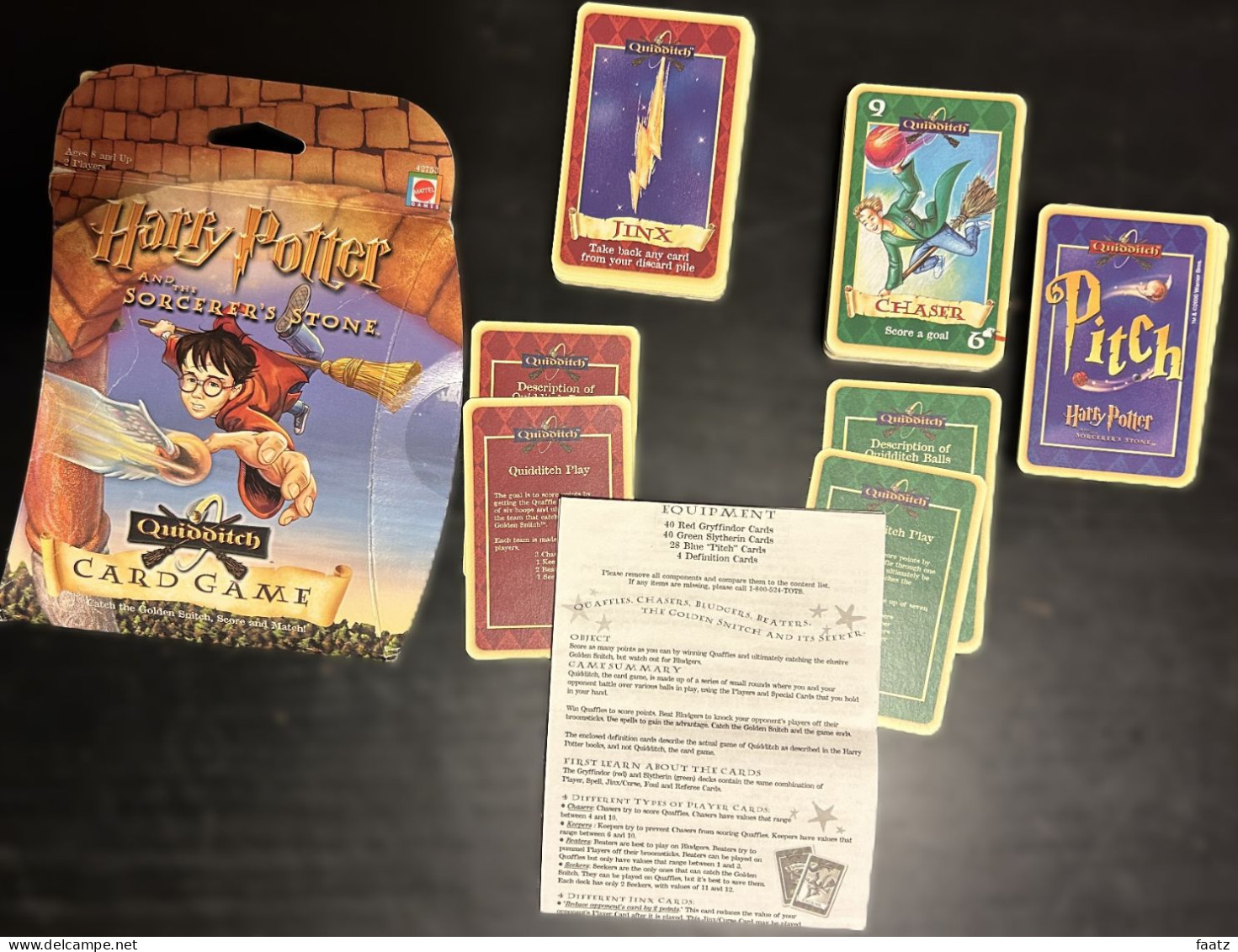 Jeu De Cartes Harry Potter And The Sorcerer's Stone - Other & Unclassified
