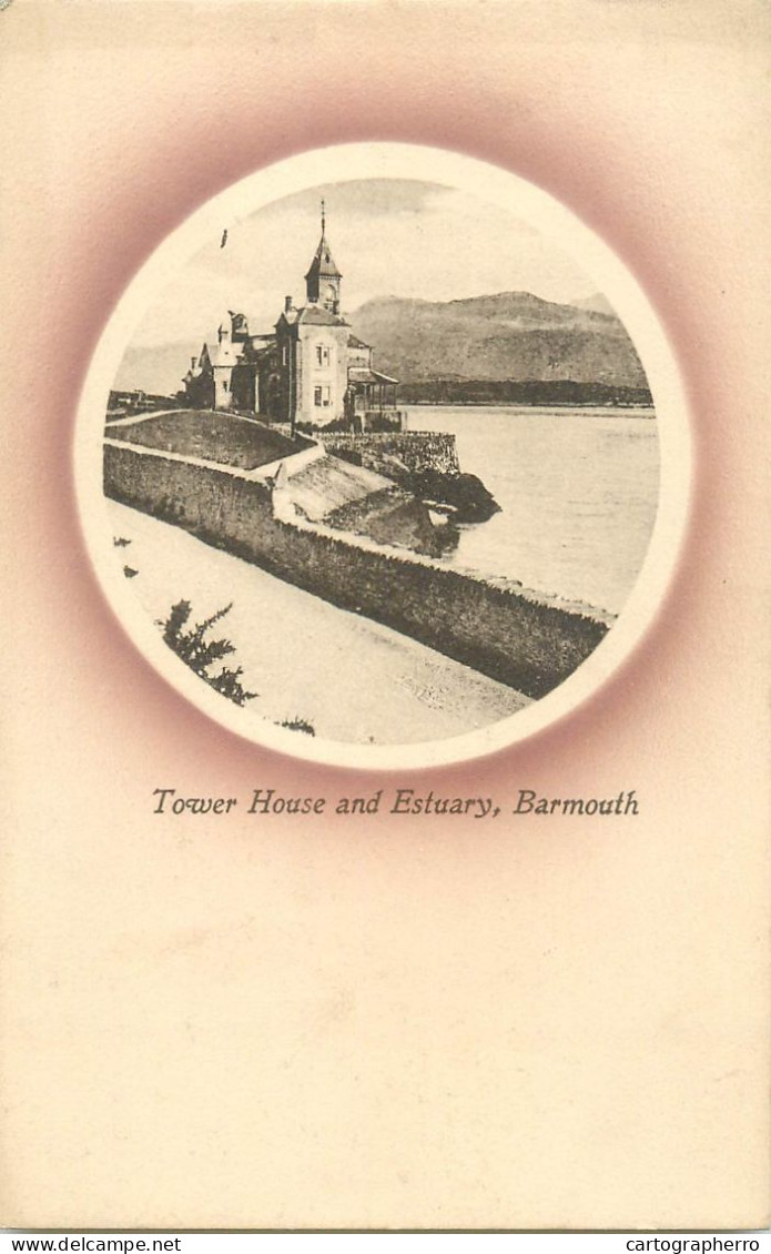 England Barmouth Tower House & Estuary - Merionethshire