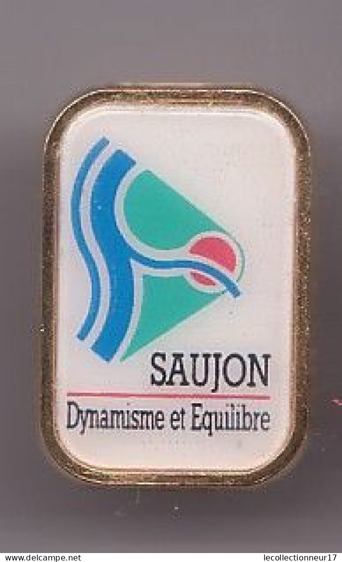 Pin's Saujon Dynamisme Et Equilibre Réf 638 - Cities