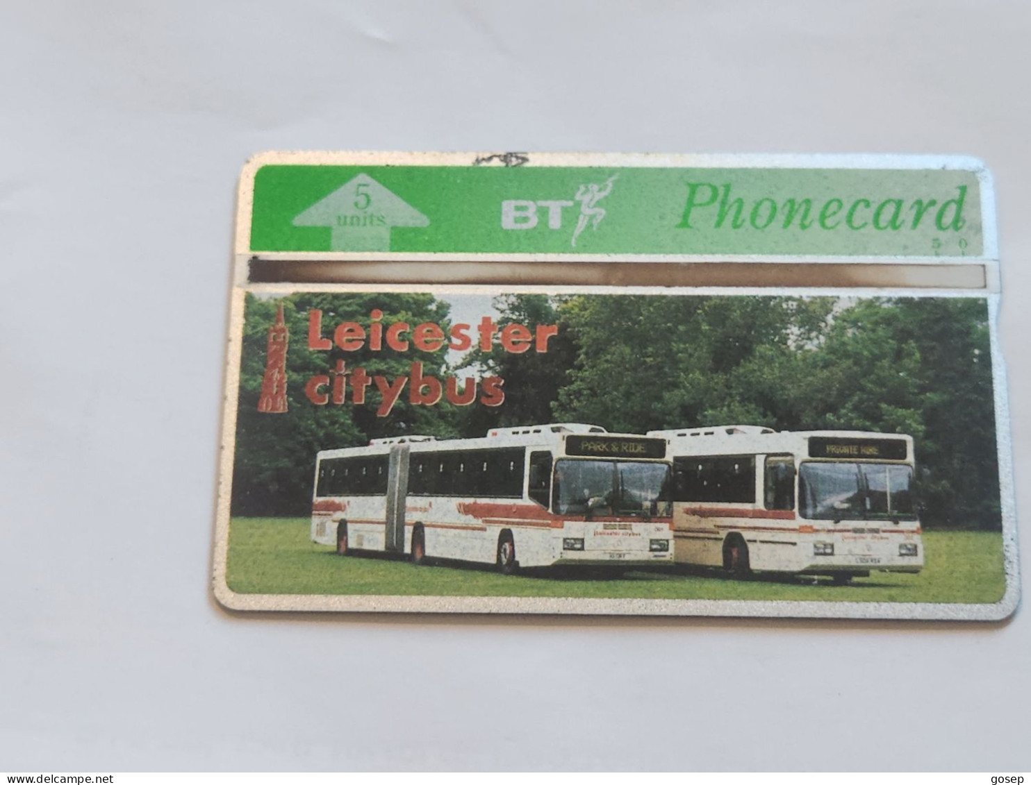 United Kingdom-(BTG-425)-Leicester City Bus-(361)(5units)(405K18897)(tirage-500)-price Cataloge-8.00£-mint - BT General Issues