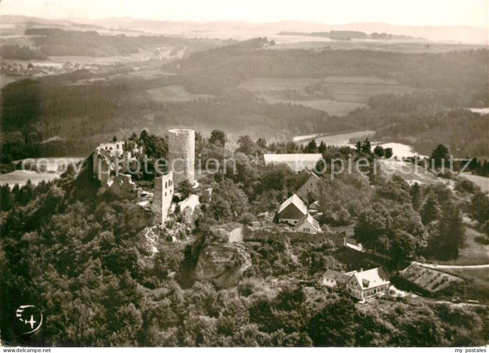 73584542 Neumarkt Oberpfalz Fliegeraufnahme Burgruine Wolfstein Neumarkt Oberpfa - Neumarkt I. D. Oberpfalz