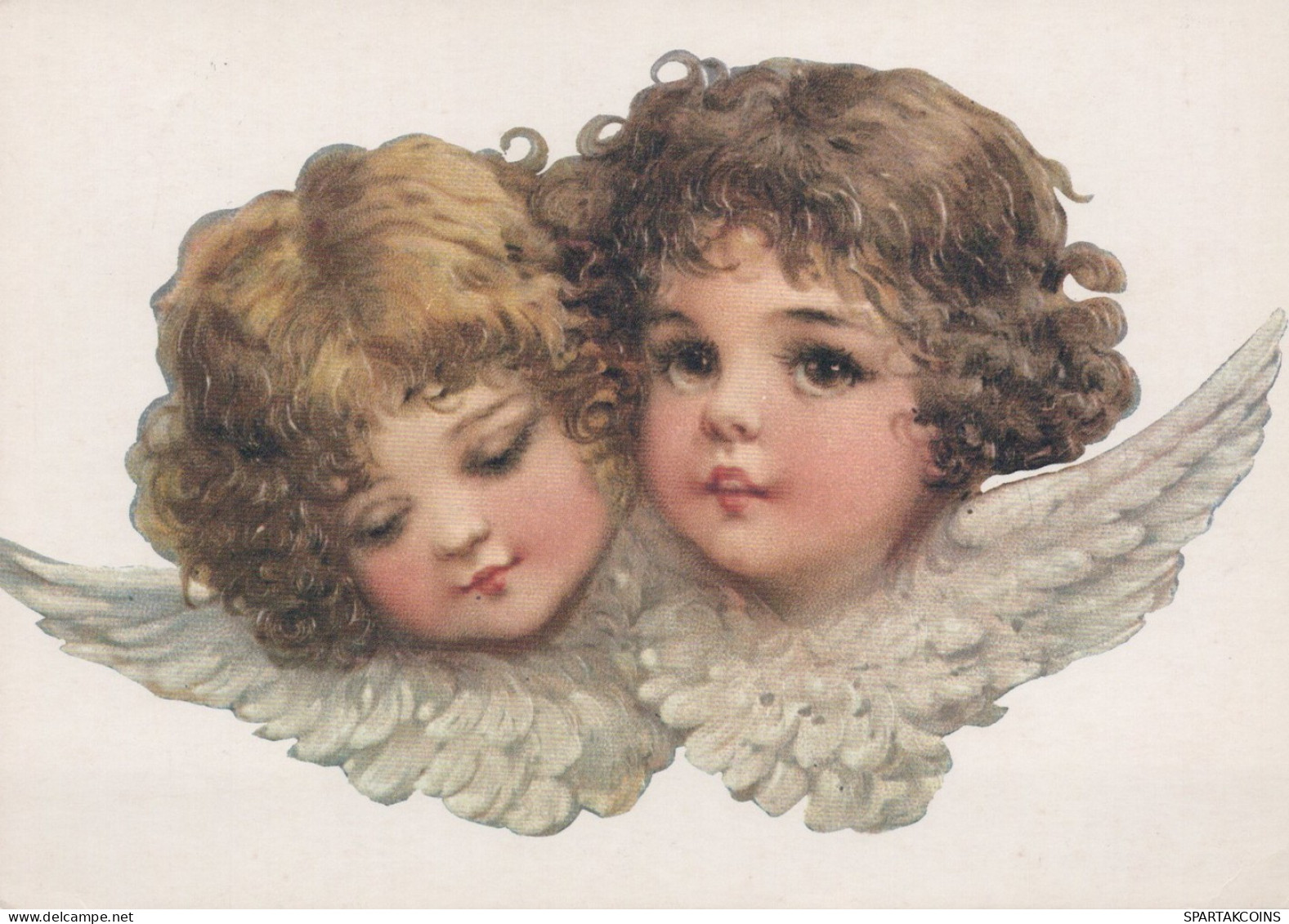 ANGELO Buon Anno Natale Vintage Cartolina CPSM #PAH280.IT - Angeli