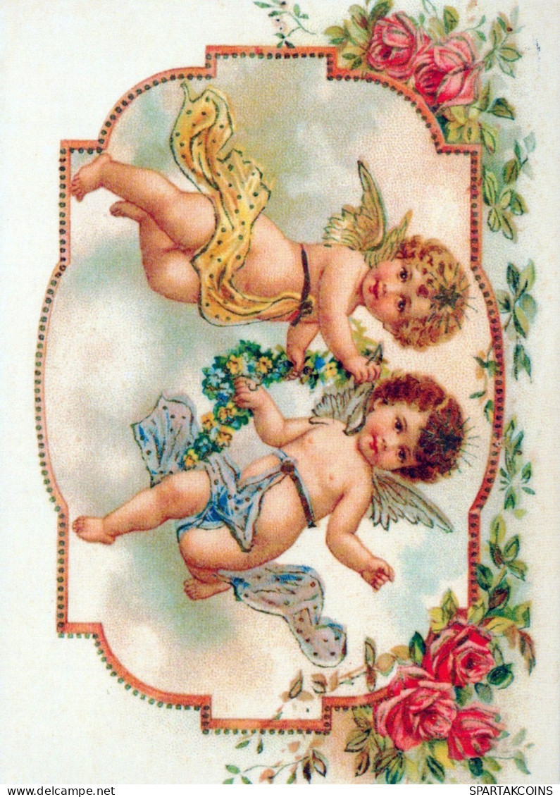 ANGELO Buon Anno Natale Vintage Cartolina CPSM #PAH475.IT - Angels