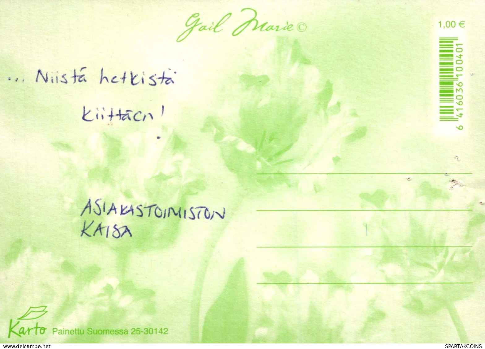FLORES Vintage Tarjeta Postal CPSM #PBZ341.ES - Fleurs