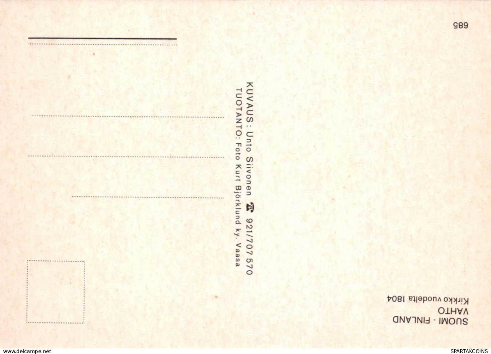 IGLESIA Cristianismo Religión Vintage Tarjeta Postal CPSM #PBQ205.ES - Eglises Et Couvents