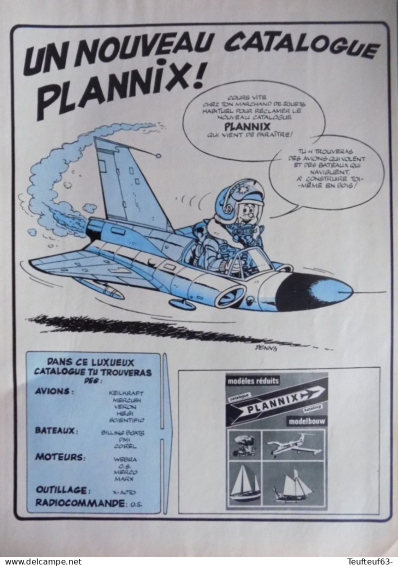 Publicité De Presse ; Le Catalogue Plannix - Ill. Benn - Werbung