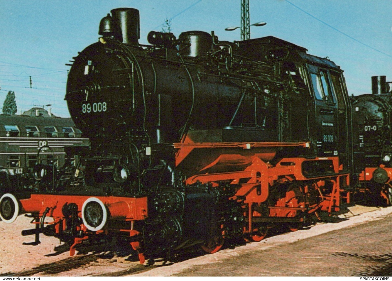 TREN TRANSPORTE Ferroviario Vintage Tarjeta Postal CPSM #PAA964.ES - Trains