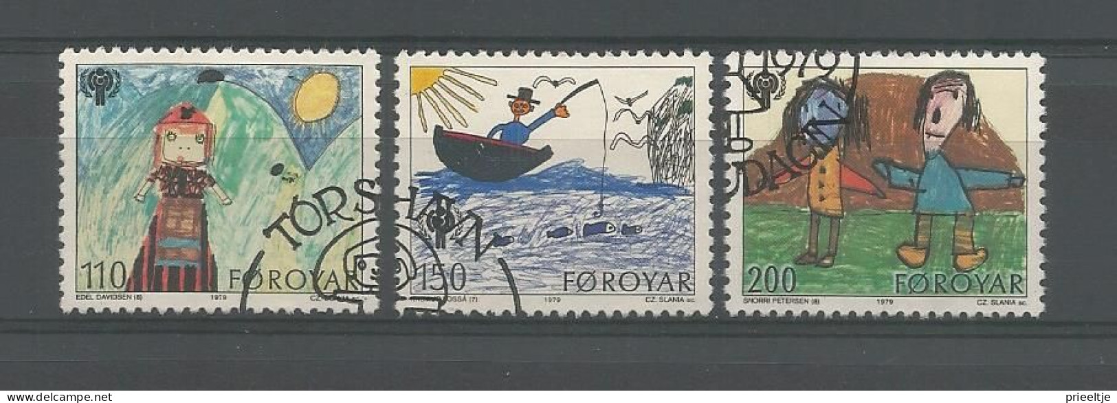 Faroer 1979 Int. Year Of The Child Y.T. 39/41 (0) - Färöer Inseln