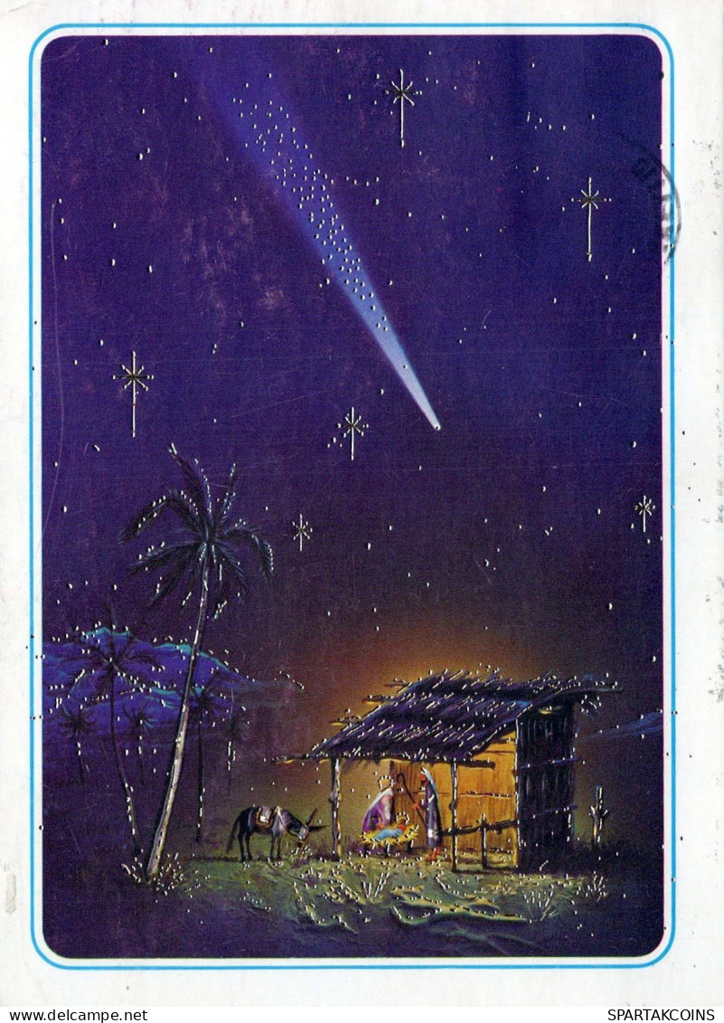 SAINTS ET SAINTES Noël Christianisme Vintage Carte Postale CPSM #PBB793.FR - Heiligen