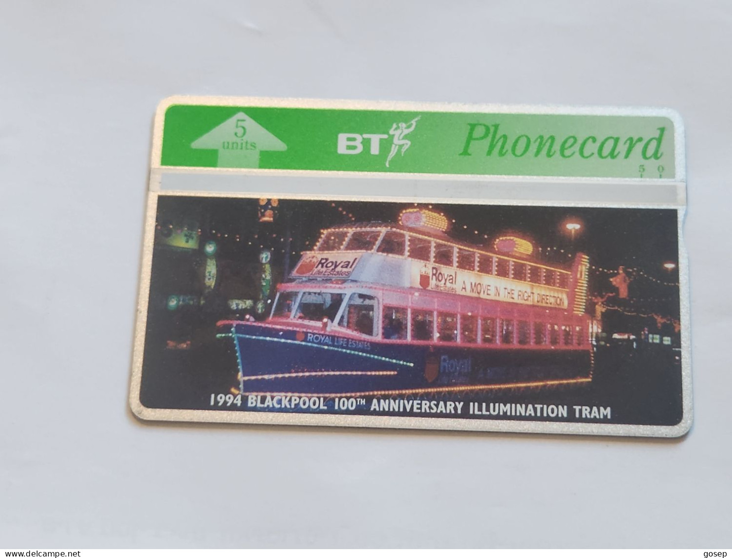 United Kingdom-(BTG-427)-Blackpool ILLuminations Tram-(1)(364)(5units)(405K35278)(tirage-500)-price Cataloge-6.00£-mint - BT Edición General