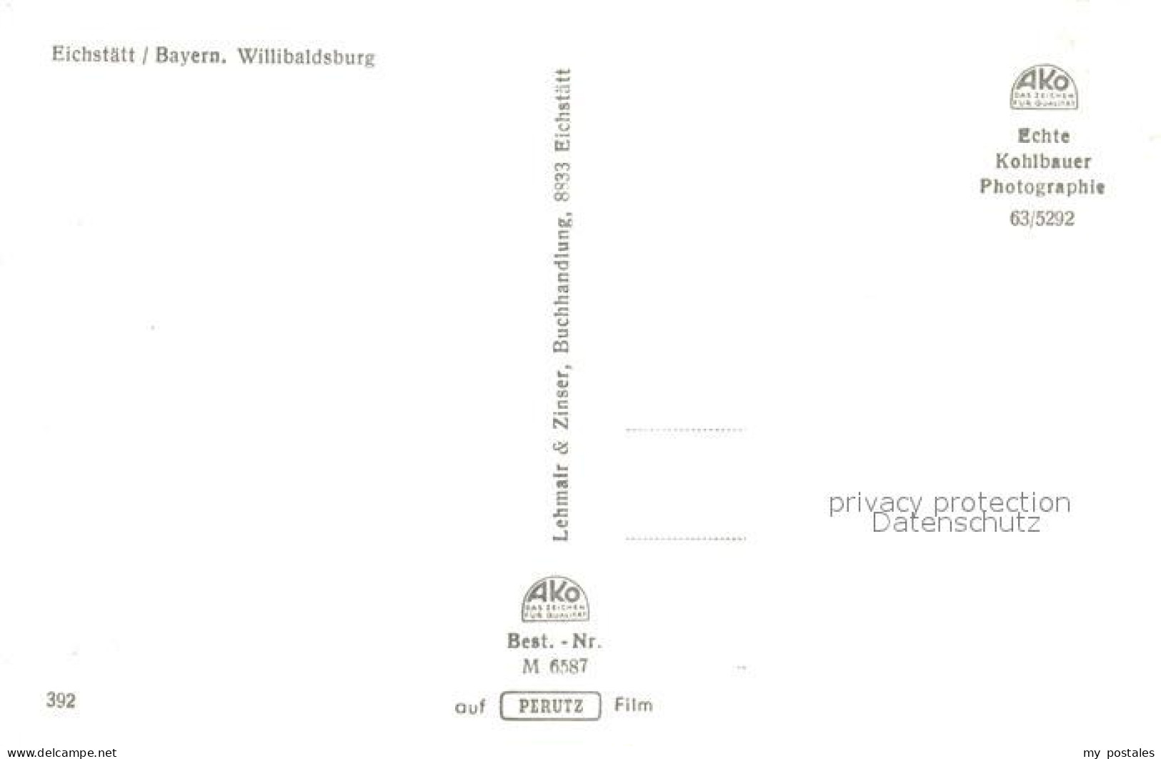 73581859 Eichstaett Oberbayern Willibaldsburg Eichstaett Oberbayern - Eichstätt