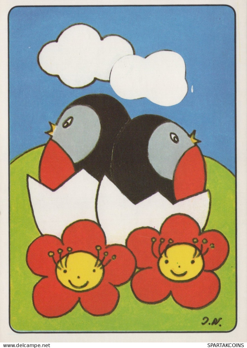 OISEAU Animaux Vintage Carte Postale CPSM #PAN133.FR - Pájaros