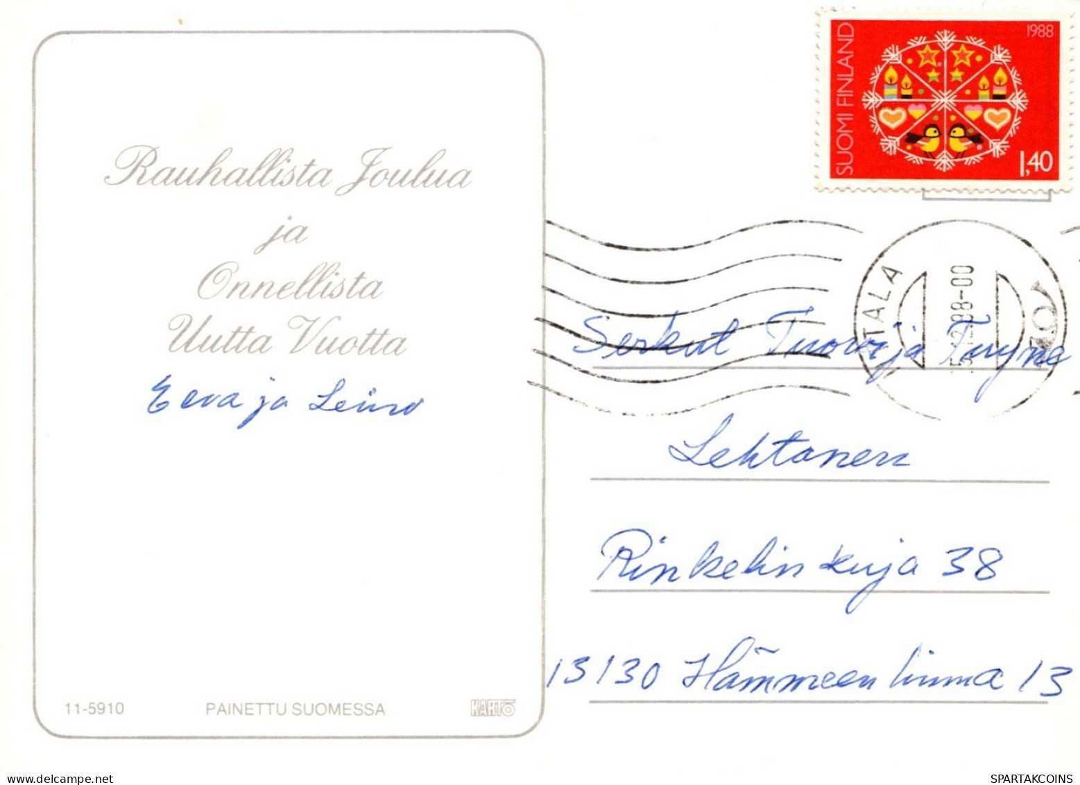 OISEAU Animaux Vintage Carte Postale CPSM #PAN013.FR - Oiseaux