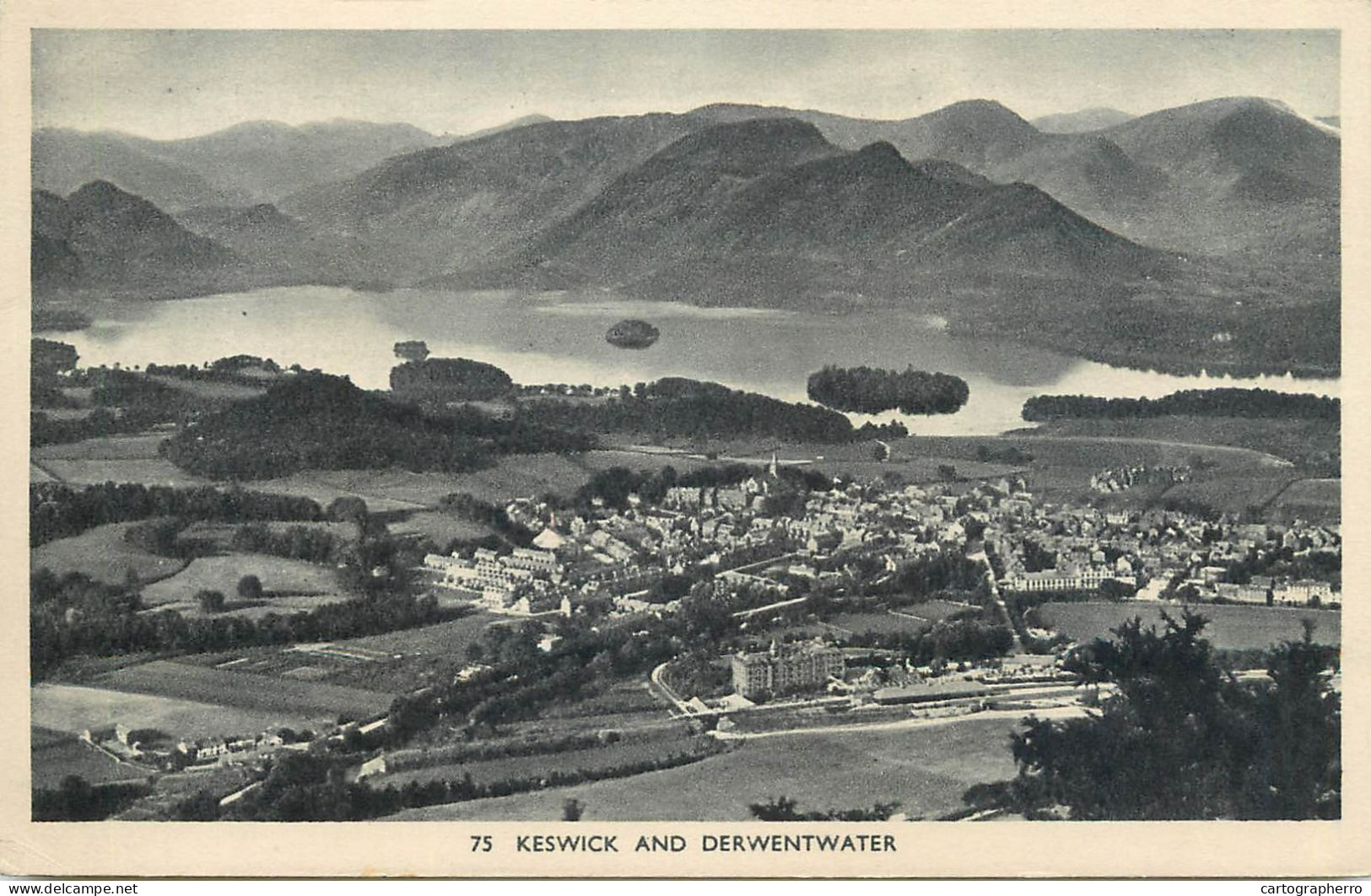 England Keswick & Derwentwater General View - Sonstige & Ohne Zuordnung