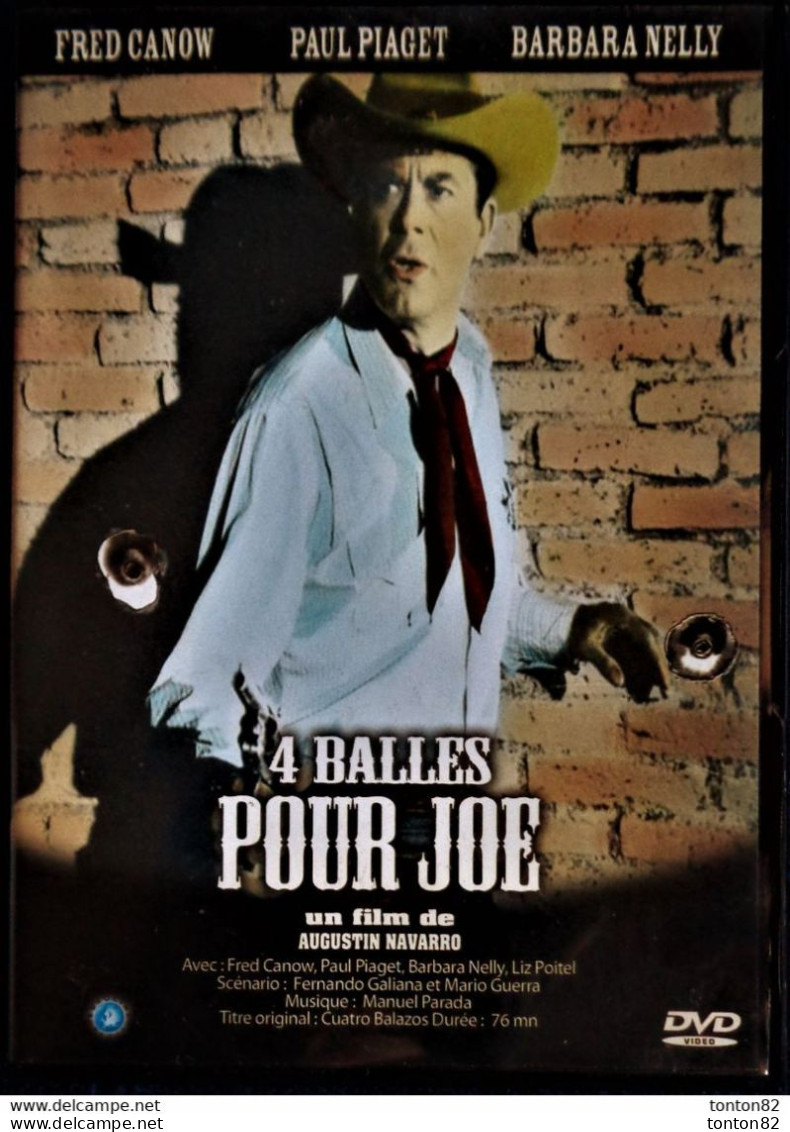 4 Balles Pour Joé - Fred Canow - Paul Piaget - Barbara Nelly . - Western