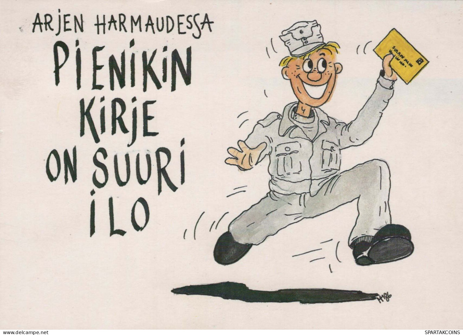 SOLDAT HUMOR Militaria Vintage Ansichtskarte Postkarte CPSM #PBV914.DE - Humoristiques