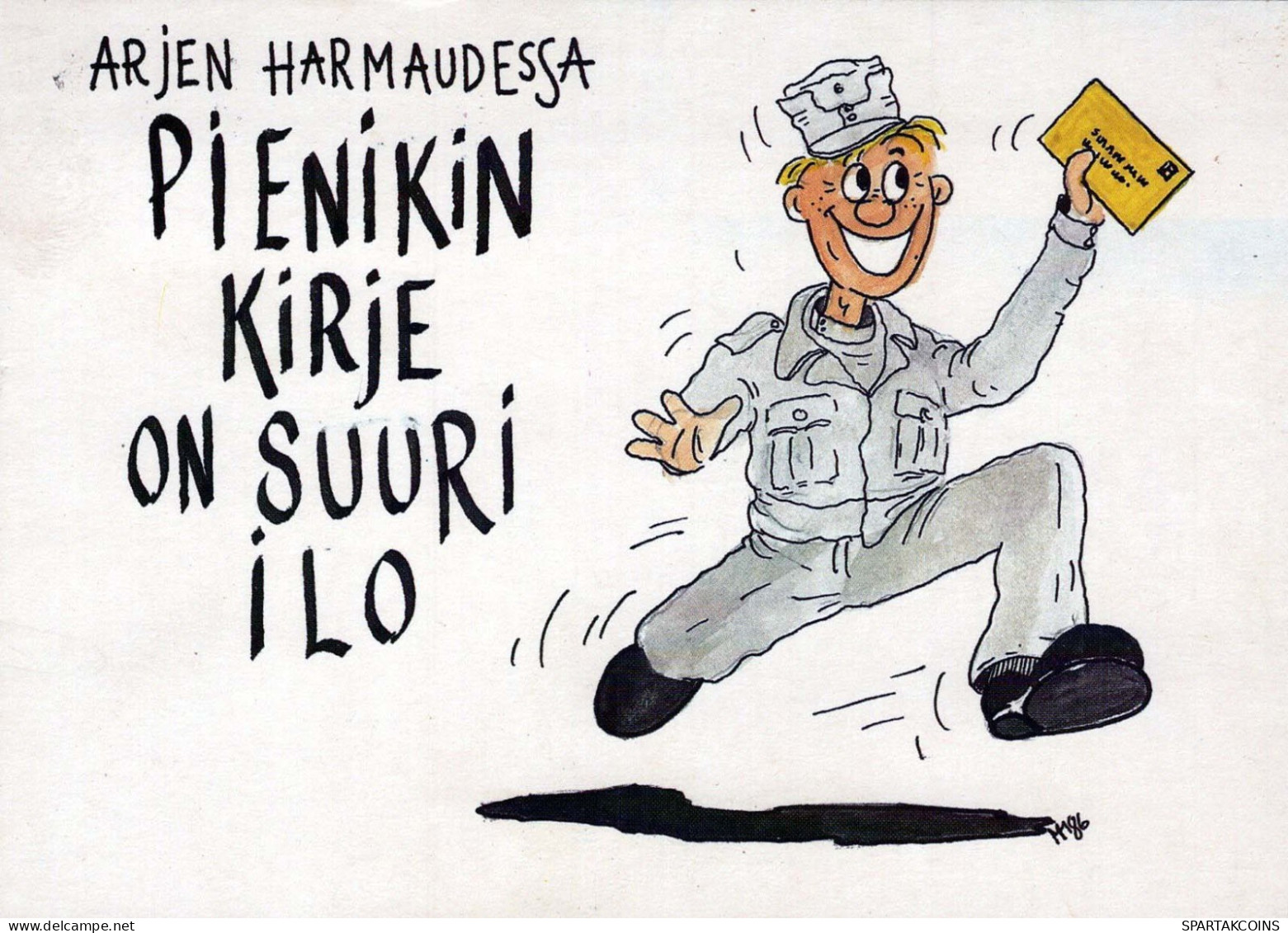 SOLDAT HUMOR Militaria Vintage Ansichtskarte Postkarte CPSM #PBV914.DE - Humoristiques