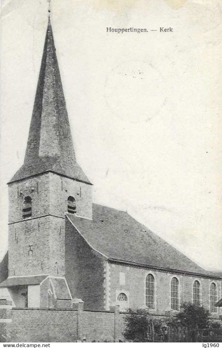 Houppertingen - Kerk - 1915 - Borgloon