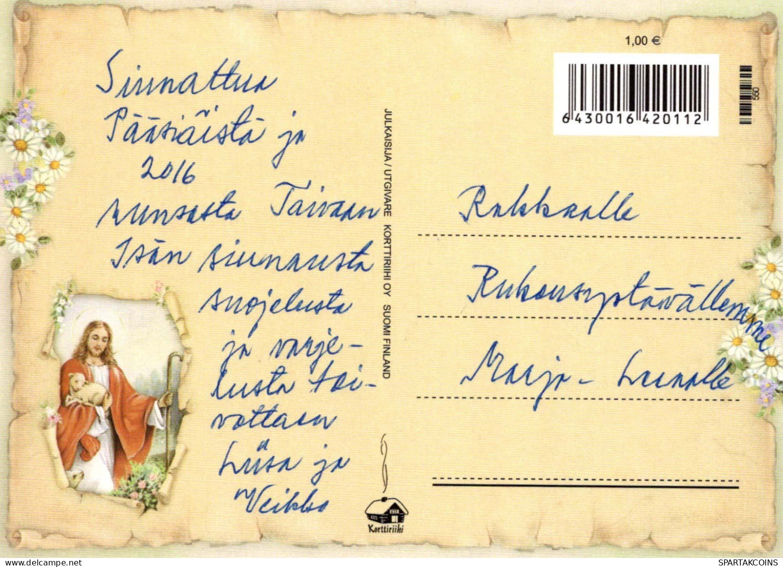 JESUS CHRISTUS Christentum Religion Vintage Ansichtskarte Postkarte CPSM #PBP760.DE - Jesus