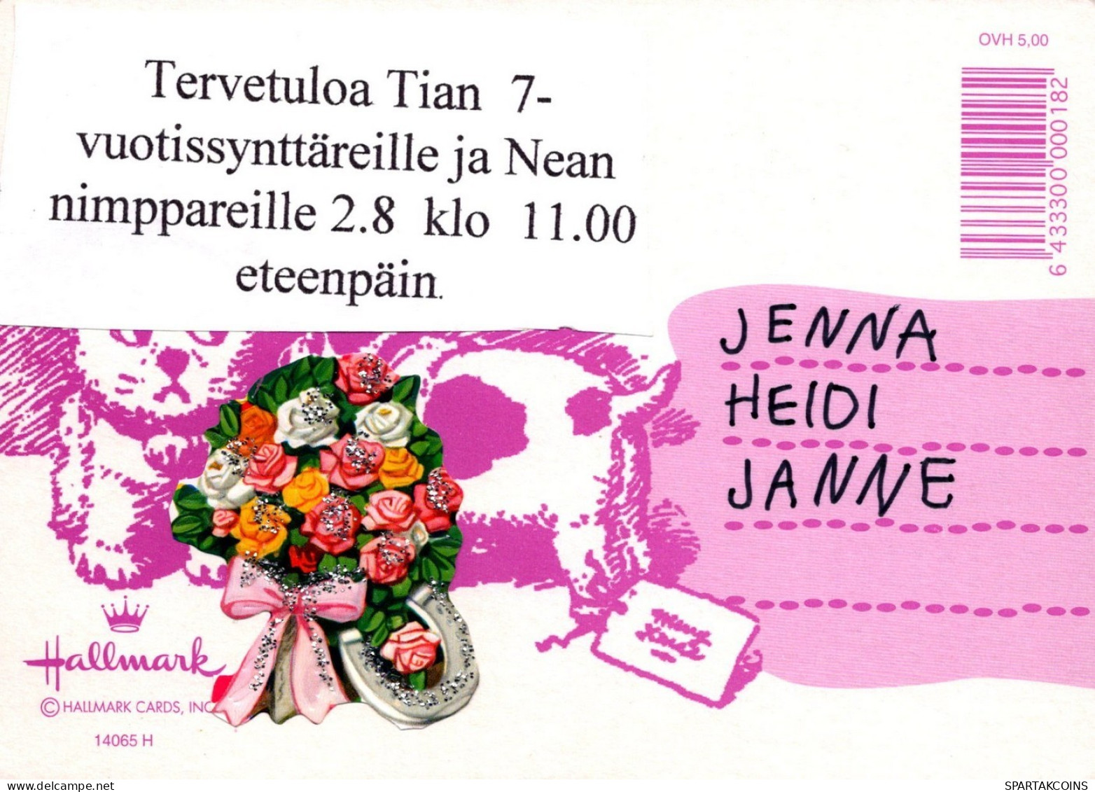 HUND Tier Vintage Ansichtskarte Postkarte CPSM #PAN902.DE - Cani