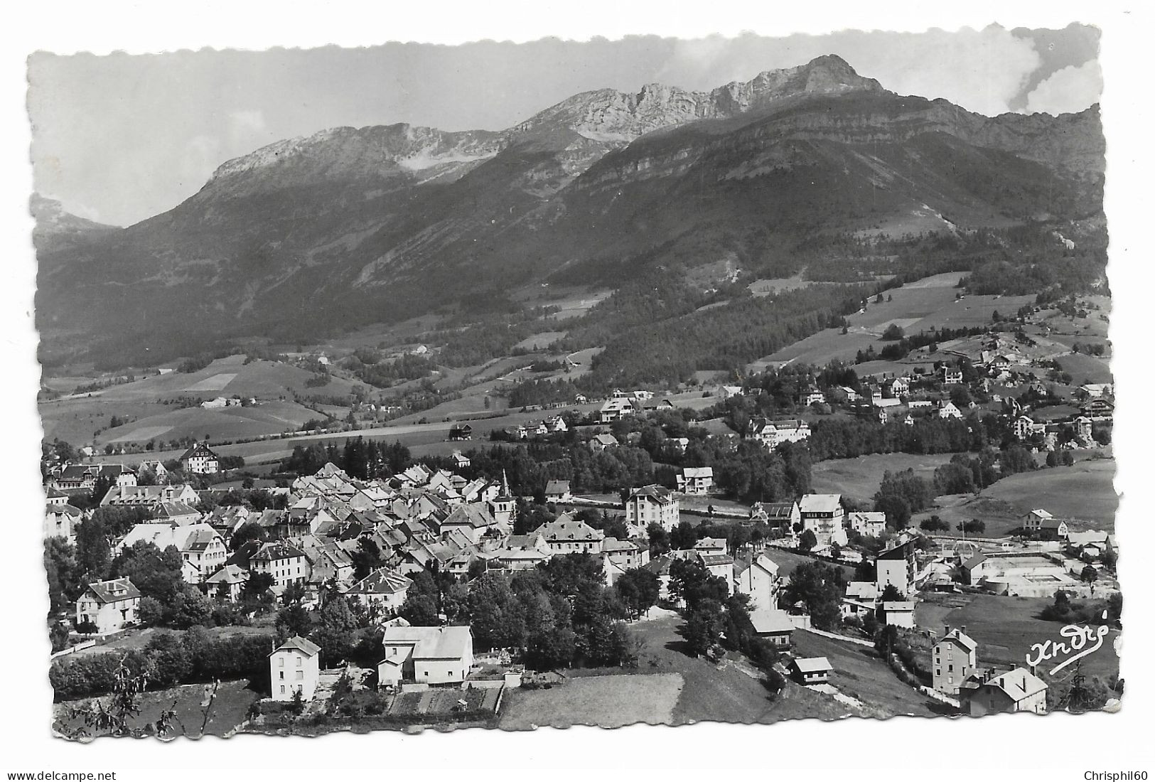 VILLARD-DE-LANS - Vue Générale Et Le Cornafion - Edit. D'Art André - Circulé - - Villard-de-Lans